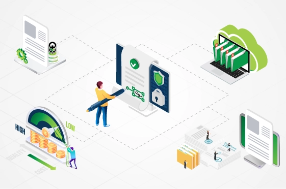 Electronic signature process with cost-effective security Electronic signature process with cost-effective security