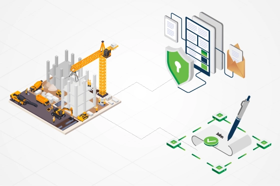 Construction project management with digital signatures Construction project management with digital signatures