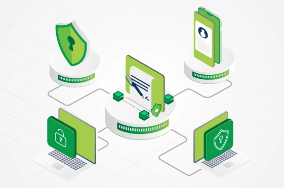 Protected data transfer Protected data transfer